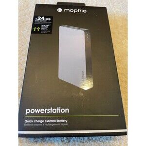 Powerstation External Battery Mophie MOPHPS62GRY Gray 6000mAh Quick Charge